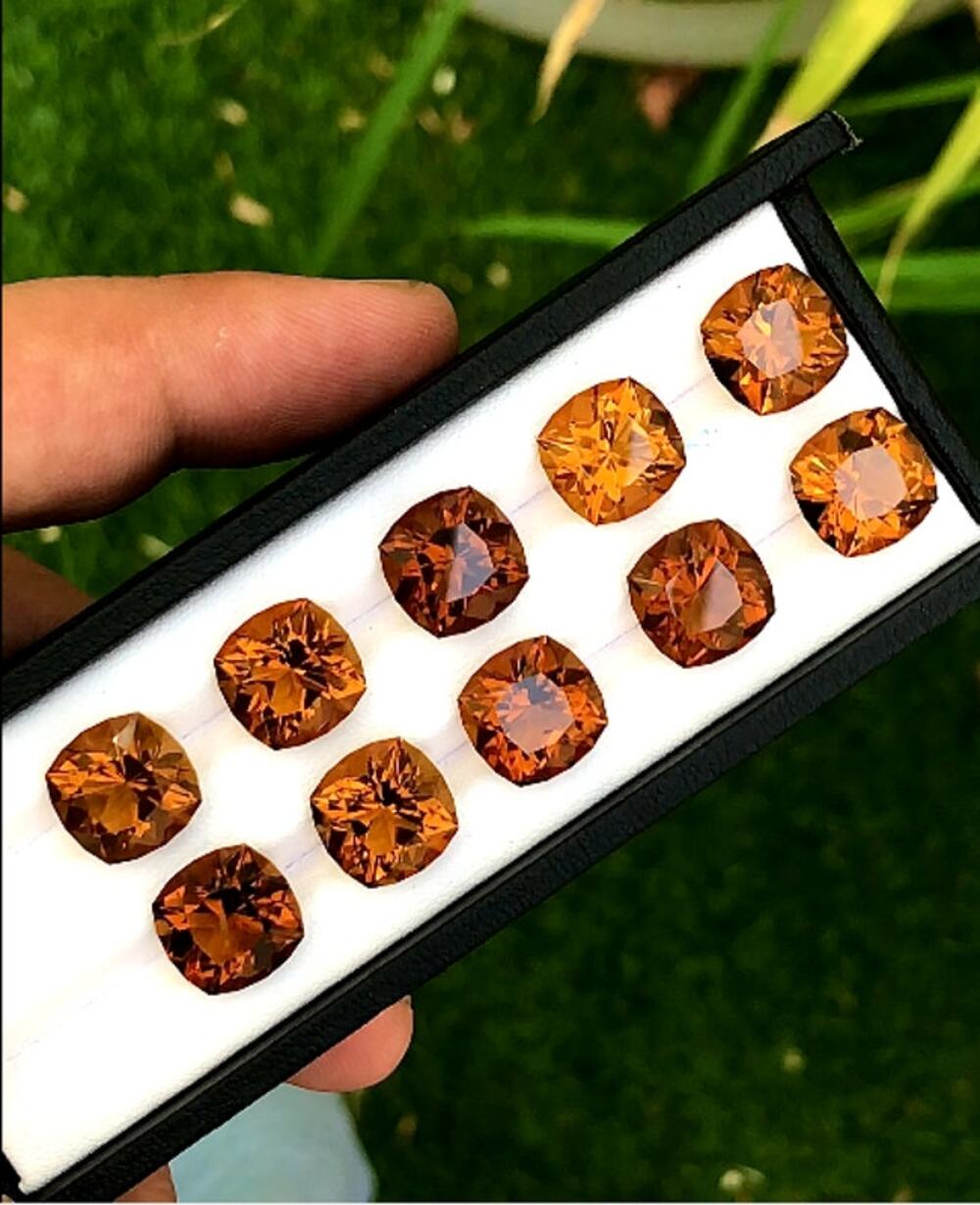 10 Gorgeous Matched Citrines for Bracelet or Necklace!!